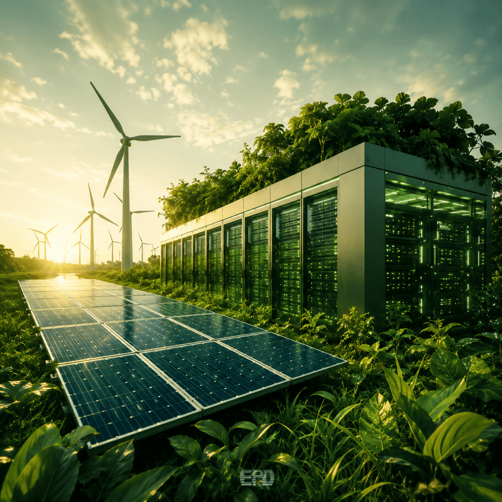 sustainable data center green power